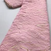 tissu en dentelle brocart pour femmes, tissu damassé africain, tissu en dentelle jacquard de haute qualité, couture élégante pour robes de soirée, 2.5 verges, 4063