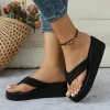 tongs ultra légères élégantes pour femmes – sandales douces d'intérieur et d'extérieur – parfaites pour la plage, la piscine et les vacances – séchage rapide
