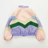 harajuku femmes pastel bomber épais veste mignon broderie couleur bloc duster souvenir sukajan mince vestes japonaises filles manteau