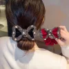 awaytr anneau de cheveux avec nministériels d en strass, accessoire japonais, ondulé, brcorporelle, tête, fleur, artificiel astique, corde de tête pour fille coréenne et femme