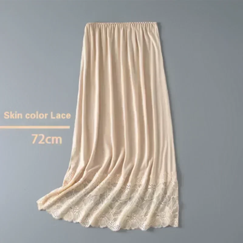 robe d'été en soie glacée pour femmes, 3 longueurs, demi slip, taille haute, élastique, anti pénétration, doublure de sous jupe robe d'été en soie glacée pour femmes, 3 longueurs, demi slip, taille haute, élastique, anti pénétration, doublure de sous jupe