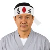 bandeau hachimaki multi usages, hygroscopique, respirant, pour chef de sushi, accessoires de costume, bandeau japonais
