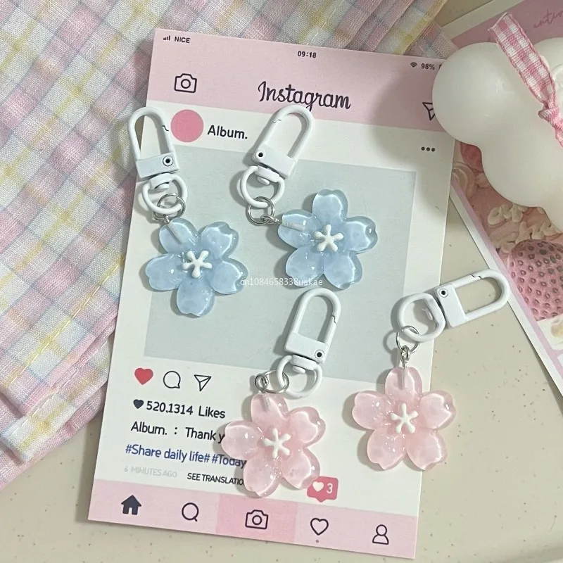 porte clés simulé sakura en résine, fleur de cerisier, pendentif jelly sakura, pendentif romantique, fleur translucide, poupée porte clés simulé sakura en résine, fleur de cerisier, pendentif jelly sakura, pendentif romantique, fleur translucide, poupée