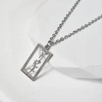 Collier avec Nom Personnalisé Japonais en Acier Inoxydable, Pendentif avec Lettre Verticale, Bijou Minimaliste, Cadeau Collier avec Nom Personnalisé Japonais en Acier Inoxydable, Pendentif avec Lettre Verticale, Bijou Minimaliste, Cadeau
