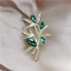 1Pc mode branche broche pour femmes hommes Simple rétro feuilles broches broches bijoux accessoires à la mode cadeaux de vacances d’été 2025 1Pc mode branche broche pour femmes hommes Simple rétro feuilles broches broches bijoux accessoires à la mode cadeaux de vacances d’été 2025