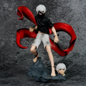 Figurine de Tokyo Ghoul, masque de mille-pattes, visage modifiable, Kaneki Ken, figurine d&rsquo;animation, ornements décoratifs périphériques