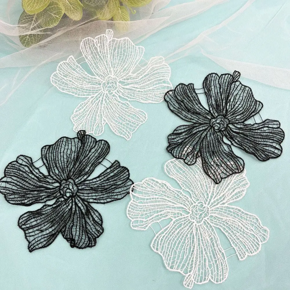 patchs de fleurs blanches pour bricolage, artisanat, couture, robe de mariée à coudre, décoration de vêtements de fête pour femmes patchs de fleurs blanches pour bricolage, artisanat, couture, robe de mariée à coudre, décoration de vêtements de fête pour femmes