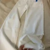 jean baggy blanc surdimensionné pour femme, pantalon en denim, style fjjaponais des années 2000, y2k, vintage, taille haute, vêtements trash