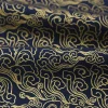 tissu bronze 100% coton pour bricolage hanfu, kimono japonais, sacs à coudre, vêtements, patchwork, tissu bleu marine pour rembourrage, artisanat en coton