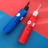 parapluies bleus high heroes pour la pluie et le soleil, parapluies drôles mignons, cadeau de parasol, articles ménagers, concepteur
