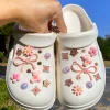 20 pièces de chaussures à nœud en peluche pour accessoires de décoration diy, un style de chaussures personnalisé intéressant et multifonctionnel