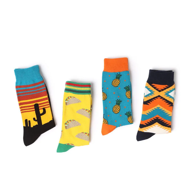 1 paire nouveaux hommes femmes coton chaussettes décontracté coloré chaussettes équipage rue skateboard chaussettes heureux drôle harajuku sox meias 1 paire nouveaux hommes femmes coton chaussettes décontracté coloré chaussettes équipage rue skateboard chaussettes heureux drôle harajuku sox meias