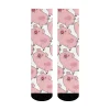 chaussettes fantaisistes sur le thème du cochon, adultes amusants et adorables, imprimés de cochon charmants et mignons, confort imbattable