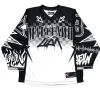 harajuku hip hop maillot de baseball décontracté haut décontracté surdimensionné y2k mар yaoлин maillot manches longues streetwear rock t shirt