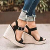 Sandales pour femmes mode sandales compensées décontractées confort extérieur sandale de Sport sandales à plate-forme de créateur pour femmes Sandalias à talons hauts
