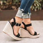 Sandales pour femmes mode sandales compensées décontractées confort extérieur sandale de Sport sandales à plate-forme de créateur pour femmes Sandalias à talons hauts
