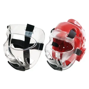 Masque de Taekwondo Protection faciale adultes enfants Airsoft tactique rapide casque couvre-tête karaté hommes femmes garde faciale Arts martiaux