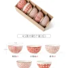 ensemble de vaisselle japonaise, bol à soupe créatif en céramique, bol à riz, bol à fruits, bol ménager, vaisselle de cuisine