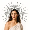 mode soleil dieu halo bandeau étoile or cosplay cheveux cerceau lune le halo de la vierge marie halloween bandeau halloween chapeaux