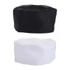 casquette à sushi respirante de style japonais avec dessus en maille, casquette plate de chef monocouche, sans avant toit, chapeau de chef confortable