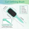 brosse de coiffure pour cheveux bouclés, 1 pièce, élimination des rides, peigne pour cheveux bouclés et humides, outil de coiffure