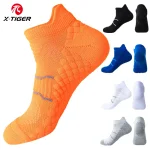 X-TIGER hommes chaussettes de rinçage maille ventilage confort ajustement performance respirant décontracté athlétique cyclisme chaussettes