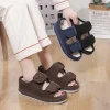 2025 chaussures pour diabétiques pantoufles pour diabétiques à bout ouvert sandales pour personnes âgées réglables chaussures orthopédiques respirantes pour femmes et hommes