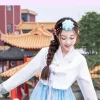 hanbok coréen costume traditionnel pour femmes élégant luxe hanbok robe princesse cosplay anicent rétro longue robe fête de mariage