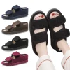 2025 Chaussures pour diabétiques Pantoufles pour diabétiques à bout ouvert Sandales pour personnes âgées réglables Chaussures orthopédiques respirantes pour femmes et hommes