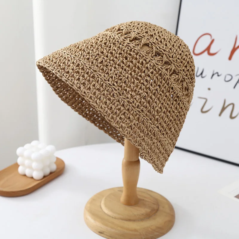 chapeau seau japonais d'été coréen l pays petit bord chapeau de paille polyvalent japonais tissé seau chapeaux plage crème solaire chapeau femmes chapeau seau japonais d'été coréen l pays petit bord chapeau de paille polyvalent japonais tissé seau chapeaux plage crème solaire chapeau femmes