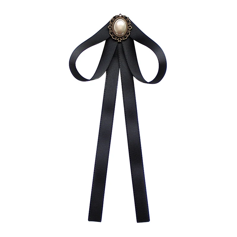 broches en ruban d'imitation de perles, épingle à nœud papillon, vintage, col pré attaché, bijoux, chemise à nœud papillon, clip de cravate pour femmes et filles broches en ruban d'imitation de perles, épingle à nœud papillon, vintage, col pré attaché, bijoux, chemise à nœud papillon, clip de cravate pour femmes et filles