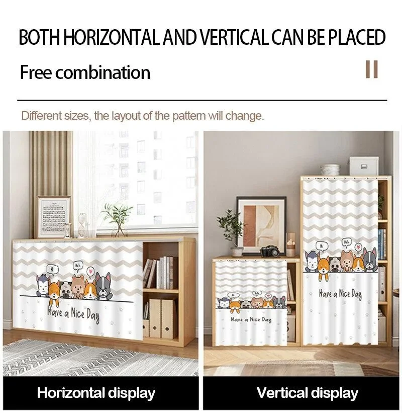 rideaux d'armoire pour cuisine, rideau anti poussière pour étagères panneau mural porte suspendue noren, rideaux courts de confidentialité pour rideaux d'armoire pour cuisine, rideau anti poussière pour étagères panneau mural porte suspendue noren, rideaux courts de confidentialité pour