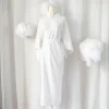 kimono traditionnel japonais juban pour femmes, yukata blanc, doublure inférieure avec ceinture, haori, kimono intime, vêtements intérieurs, sous vêtements