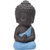 ornements en céramique pour animaux de compagnie de thé, style chinois, statue de bouddha mignonne, mini moine exquis, jeu de thé figauckland