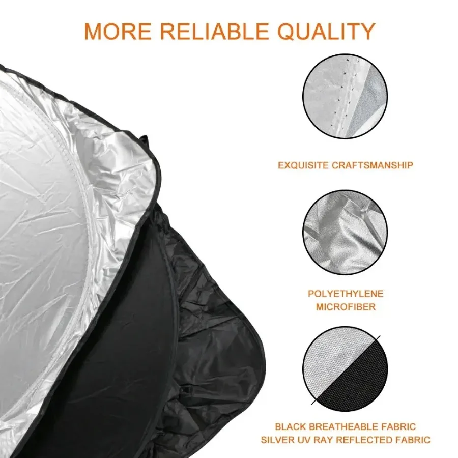 pare soleil pour pare brise de voiture, visière pour usage intérieur, parasol pliant, adapté aux automobiles, aide à la protection solaire pare soleil pour pare brise de voiture, visière pour usage intérieur, parasol pliant, adapté aux automobiles, aide à la protection solaire