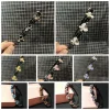 accessoires pour cheveux bandes de cheveux élégantes avec clips doux brillant femmes papillon cerceau de cheveux outil de tissage de cheveux bandeau en plastique femme