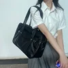 Cartable en cuir PU japonais, large Application, sac à main japonais, grande capacité, étanche Cartable en cuir PU japonais, large Application, sac à main japonais, grande capacité, étanche