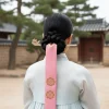 bandeau coréen à fleurs classiques, ruban traditionnel, hanbok coréen, coiffure, pince à cheveux, costume de danse sur scène pour enfants