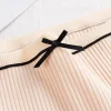 sous vêtements en coton femmes slips fil confortable respirant princesse arc sexy taille moyenne couleur unie femmes slips syta002