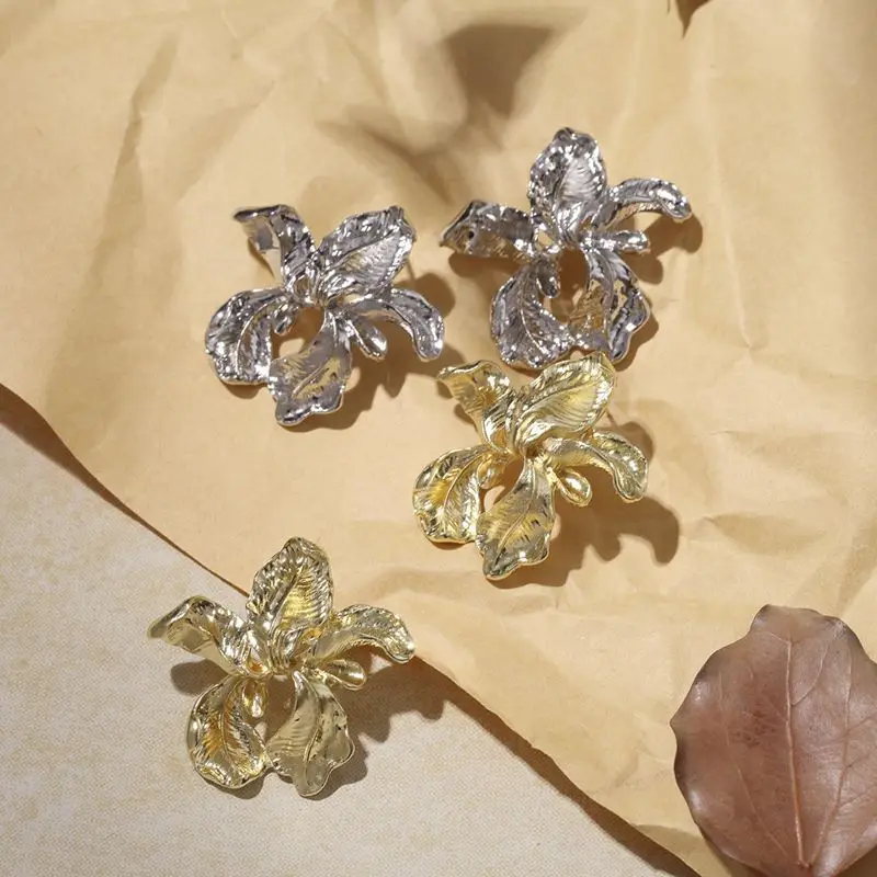 boucles d'oreilles bohème géométrique couleur or ginkgo biloba en forme de feuille pour femmes, accessoires de bijoux d'oreille punk boucles d'oreilles bohème géométrique couleur or ginkgo biloba en forme de feuille pour femmes, accessoires de bijoux d'oreille punk