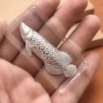 Outil de brassage de thé en argent, accessoires de cérémonie du thé, animaux de thé en forme de poisson rouge, Figurines décoratives de qualité de l&rsquo;eau adoucie, 1/5 pièces
