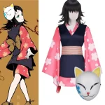 Costume de Cosplay de Demon Slayer, Ensemble Complet, Uniforme de Kimetsu No Yaiba Makomo Urokodaki Sako Sabito Tomioka Giyuu, pour Halloween Carnaval