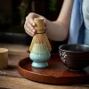 cérémonie japonaise fouet en bambou fait à la main volume 48 84 matcha thé vert poudre fouet brosse à thé accessoires de cuisine outil à thé