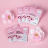 ensemble de masques faciaux en boue sakura, nettoyage en profondeur des pores, rétrécissement du sébum, élimination des points noirs, soins hydratants pour la peau, 10/12 pièces