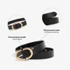 beautoday ceinture en cuir de vache véritable pour femme, ceinture en métal nar, ceinture rétro simple, ceinture monochrome pour robe en jean, ceinture faite à la main, 91012
