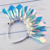 bandeau lumineux led avec 3 modes de flash, film lumineux, couvre chef éclairé pour festival, fêtes, festivals, anniversaire, décor