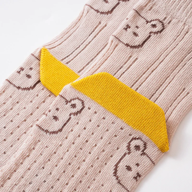 5 paires de chaussettes tabi à deux orteils pour enfants, chaussettes mignonnes en coton pur à mailles fines avec tête d'ours et d'animal de dessin animé pour bébés garçons et filles de 3 à 6 à 12 ans 5 paires de chaussettes tabi à deux orteils pour enfants, chaussettes mignonnes en coton pur à mailles fines avec tête d'ours et d'animal de dessin animé pour bébés garçons et filles de 3 à 6 à 12 ans