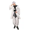 DAZCOS Satoru Cosplay Haori Kimono veste hommes avec écharpe Satoru Costume tenues pour adultes japon Kimono bande dessinée-Con vêtements de carnaval DAZCOS Satoru Cosplay Haori Kimono veste hommes avec écharpe Satoru Costume tenues pour adultes japon Kimono bande dessinée-Con vêtements de carnaval