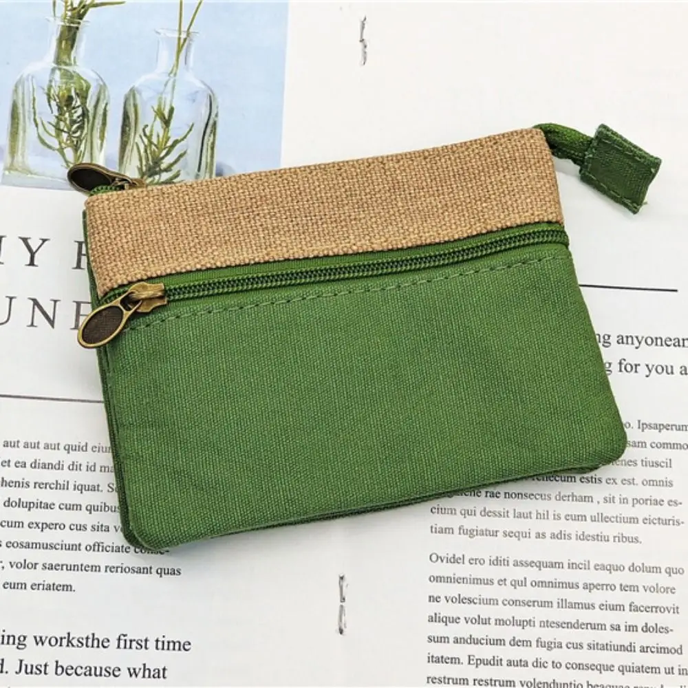 porte monnaie en coton pour filles, portefeuille portable mignon, sac à cartes porte monnaie en coton pour filles, portefeuille portable mignon, sac à cartes