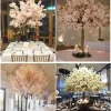 arbre de fleurs de cerisier artificiel, faux arbre de souhait, décor de table de mariage, jardin, hôtel, centre commercial, décoration de maison, 1.2m